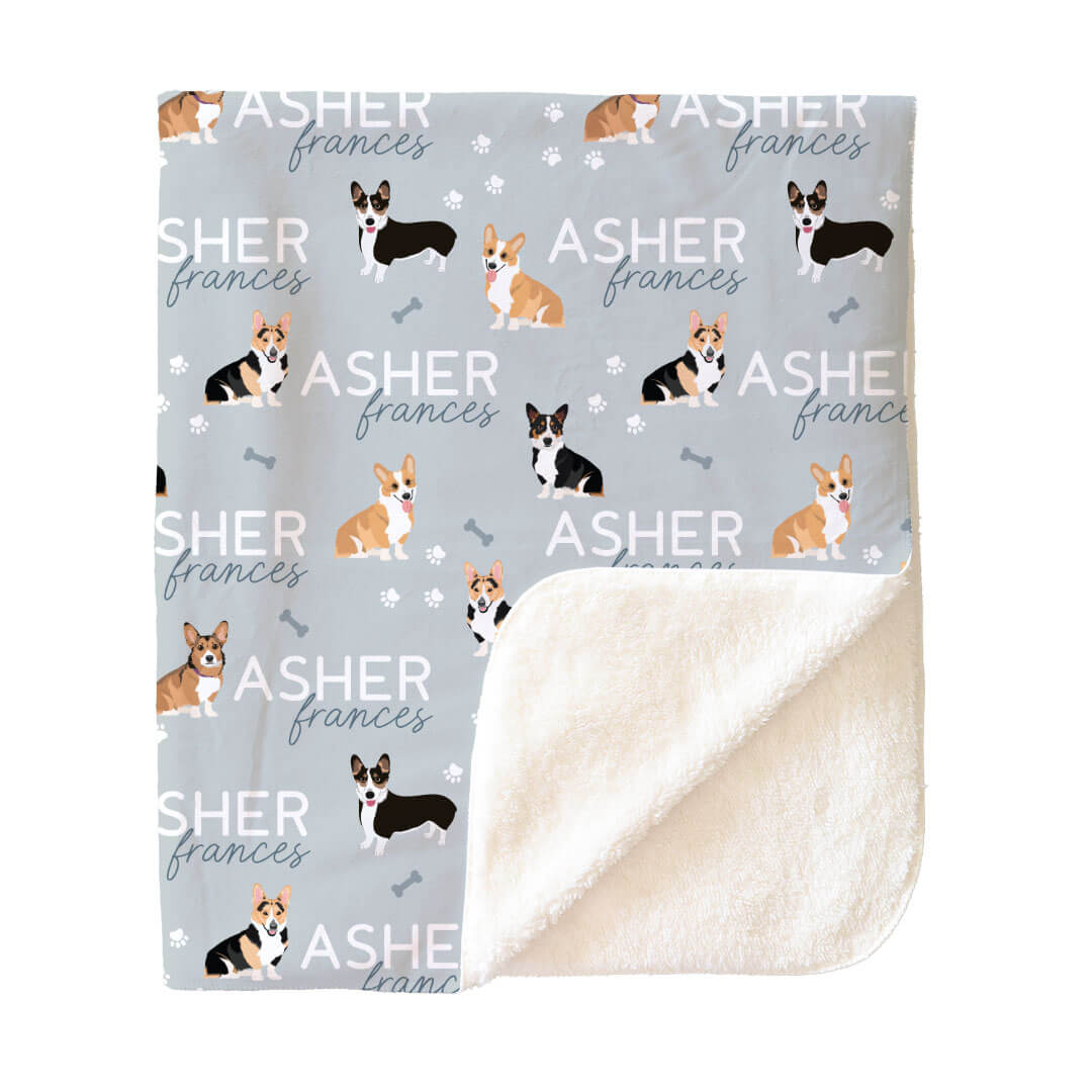 Personalized Kids Blankets | Dog Breeds