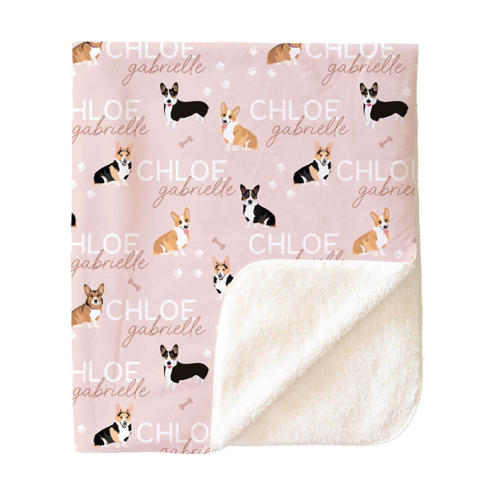 Personalized Kids Blankets | Dog Breeds
