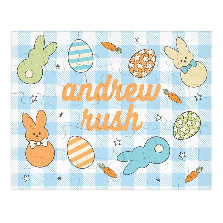 Kids Personalized 30 Piece Puzzle | Cottontail Cuties