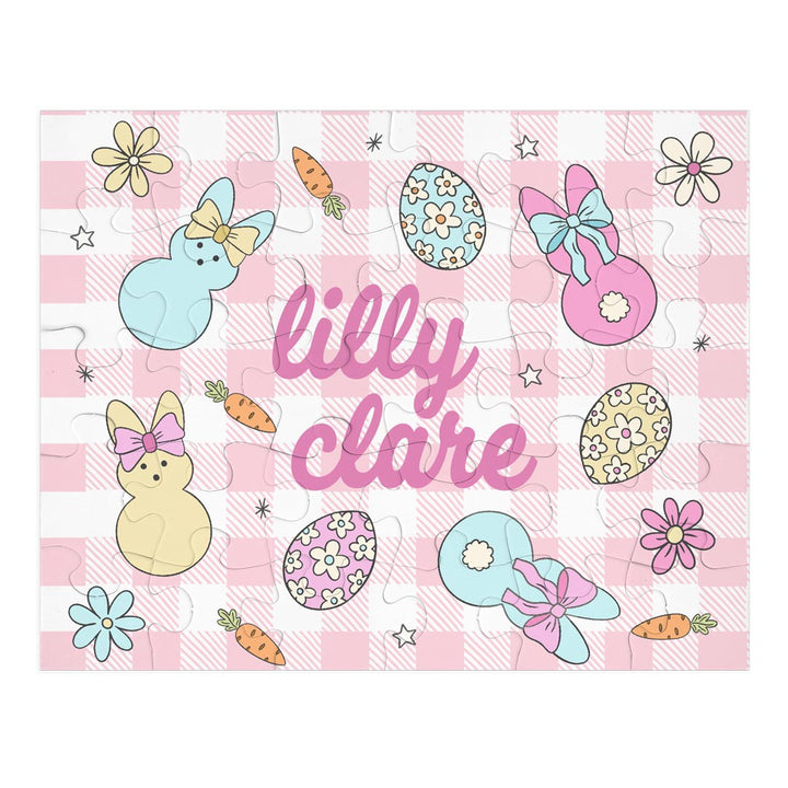 Kids Personalized 30 Piece Puzzle | Cottontail Cuties