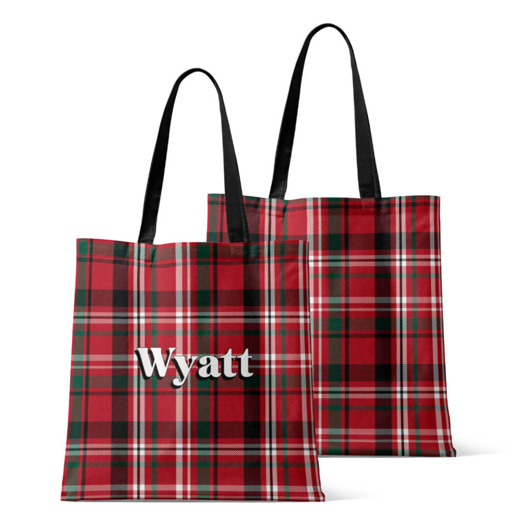 cozy season personalized tote bag 