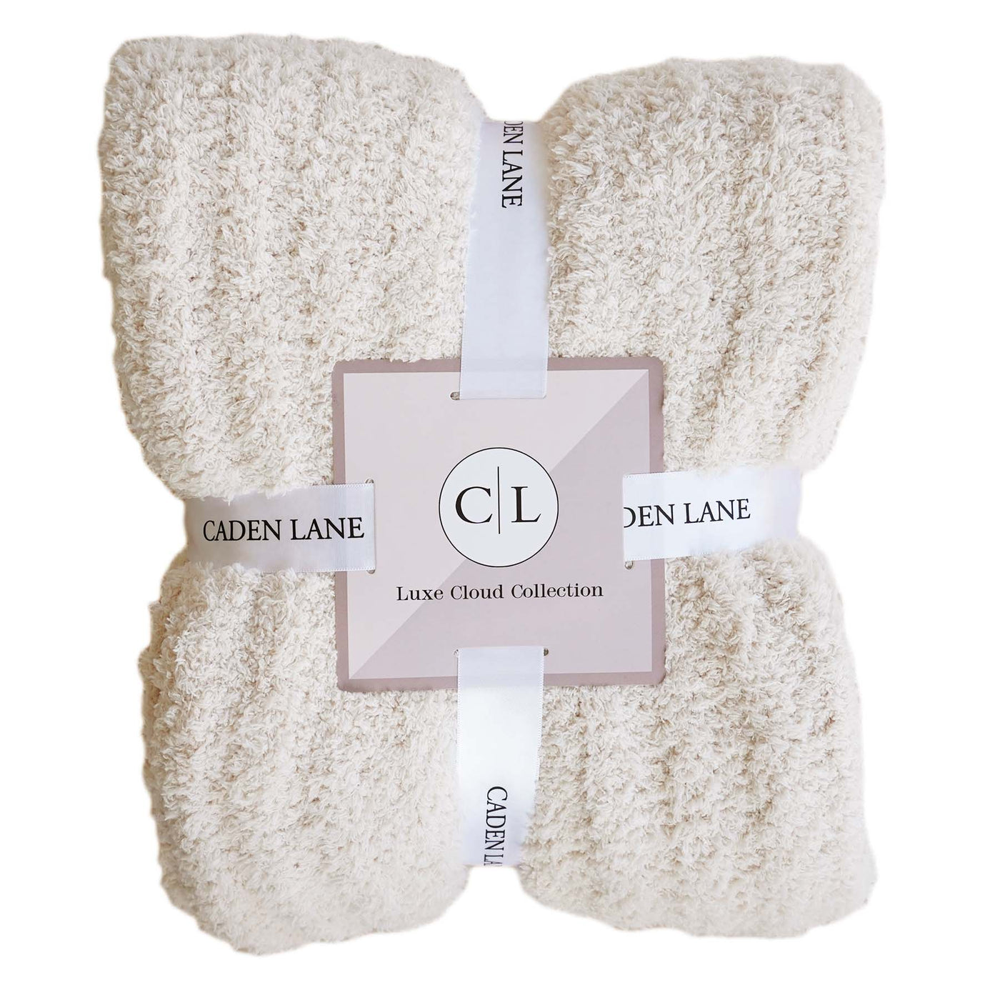 Luxe Cloud Blankets in Shell | Caden Lane