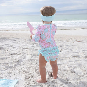 Baby, Toddler, Big Girls & Tweens | Blue Daisy Two-Piece Bikini Set