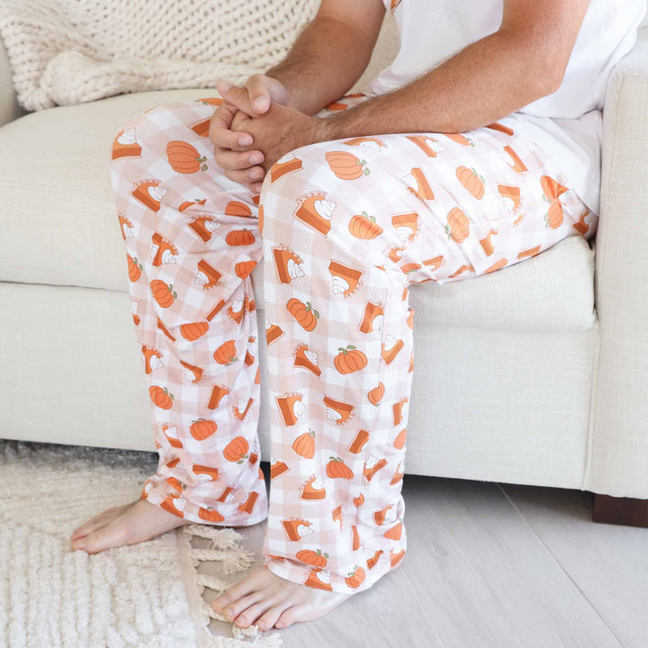 cutie pie lounge unisex pajama pants for adults thanksgiving