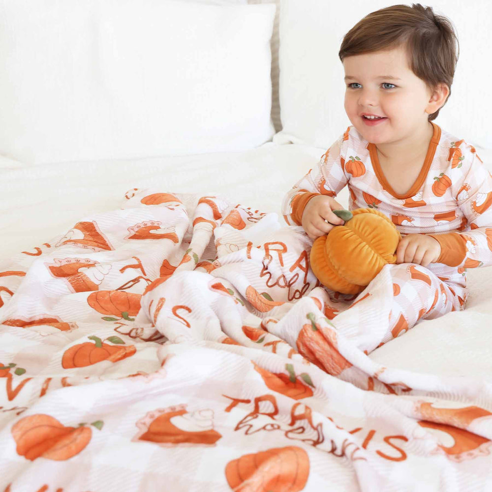 personalized kids blanket cutie pie