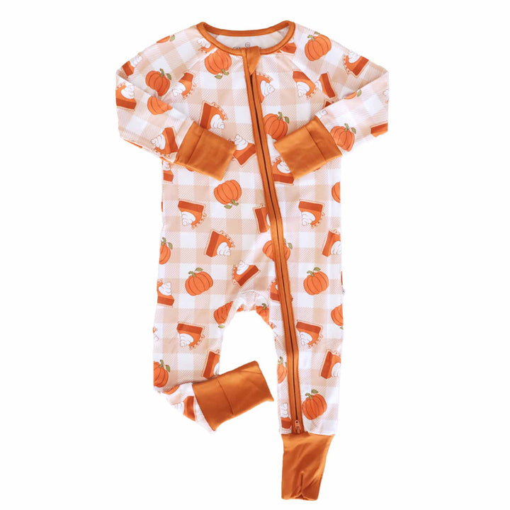 Fall Holiday Convertible Zip Rompers