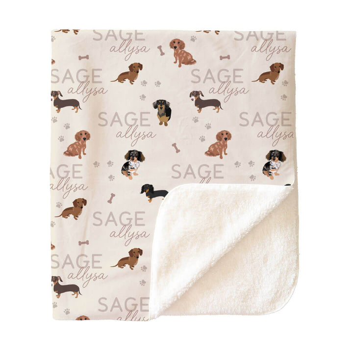 Personalized Kids Blankets | Dog Breeds