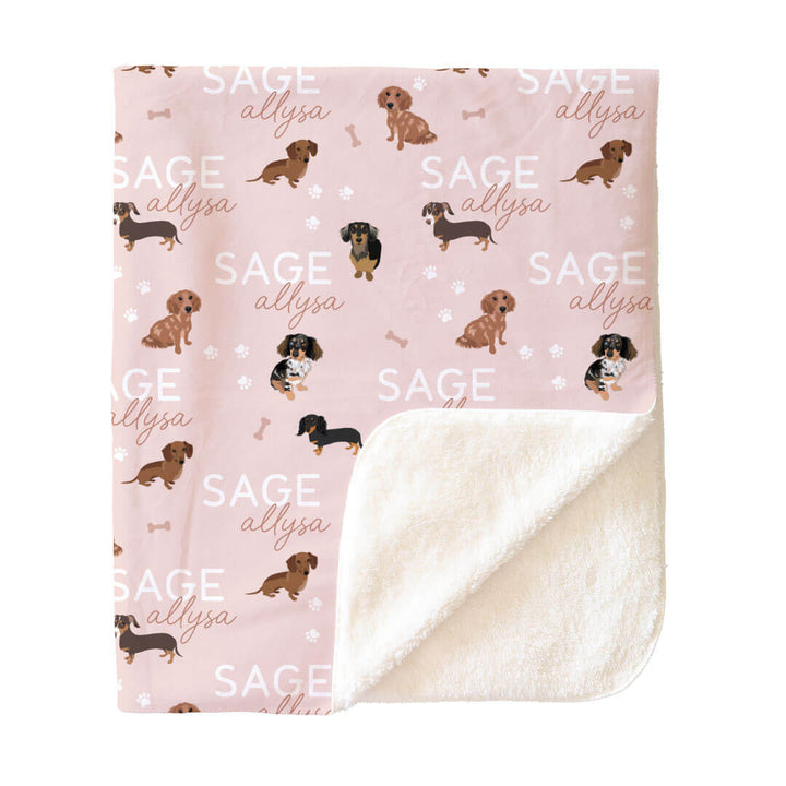 Personalized Kids Blankets | Dog Breeds