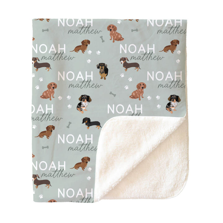 Personalized Kids Blankets | Dog Breeds