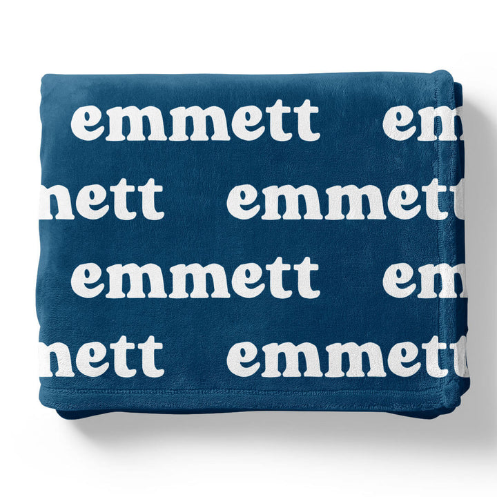 Baby Blues Personalized Color Blanket
