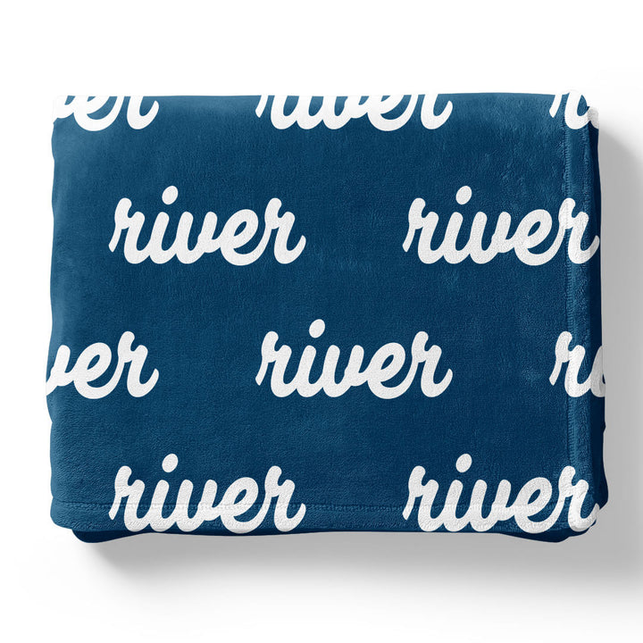 Baby Blues Personalized Color Blanket