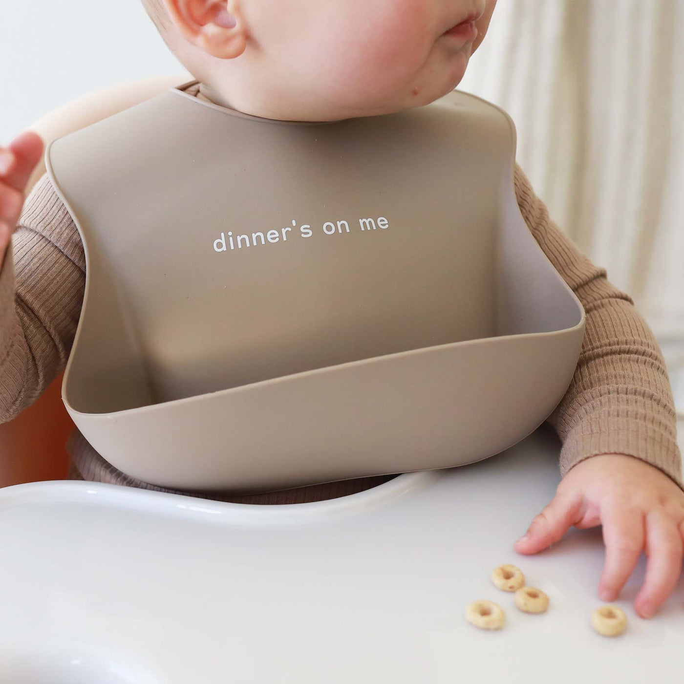 silicone baby bib with sayings