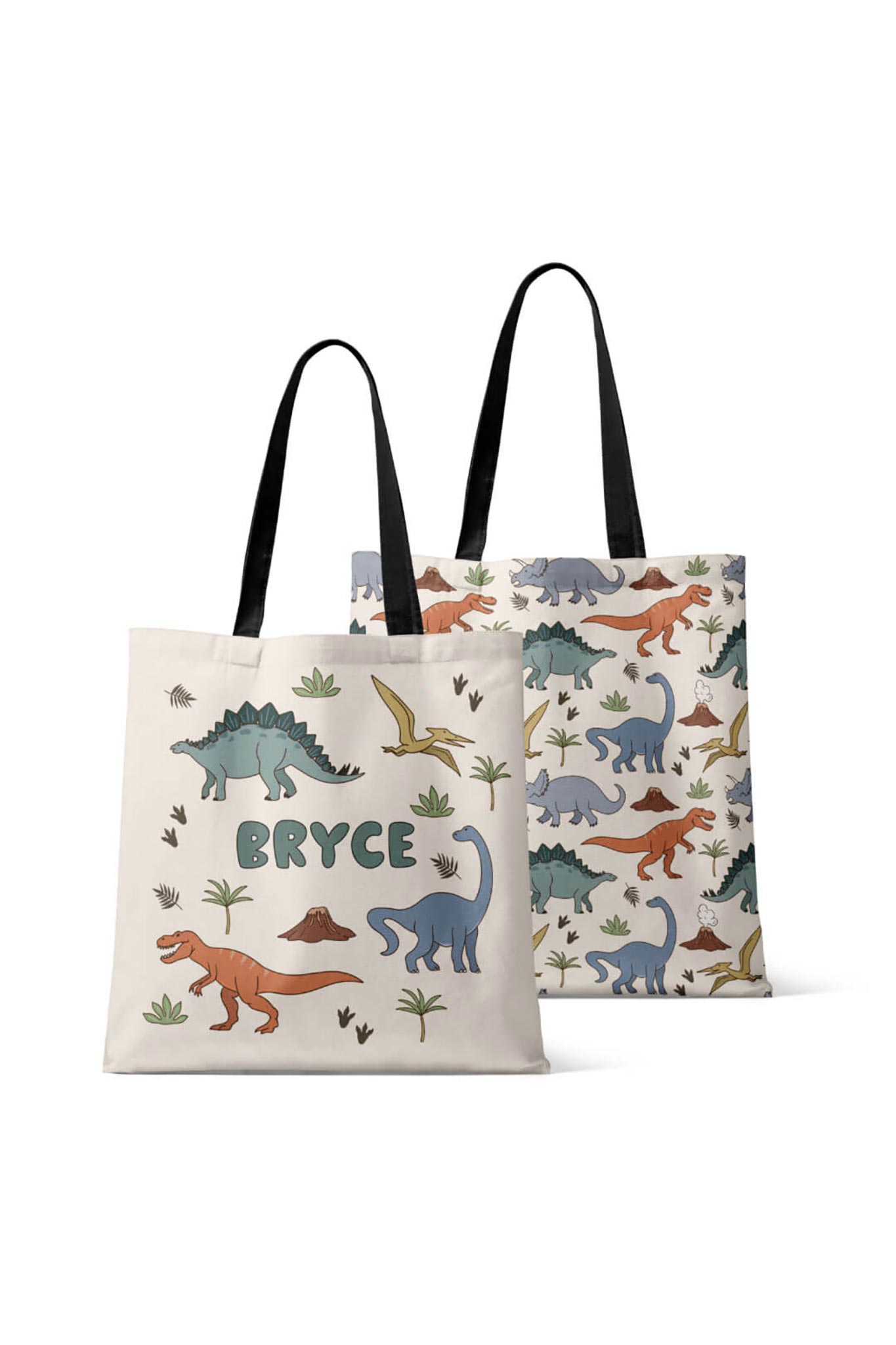Personalized Tote Bags | Dino Dude