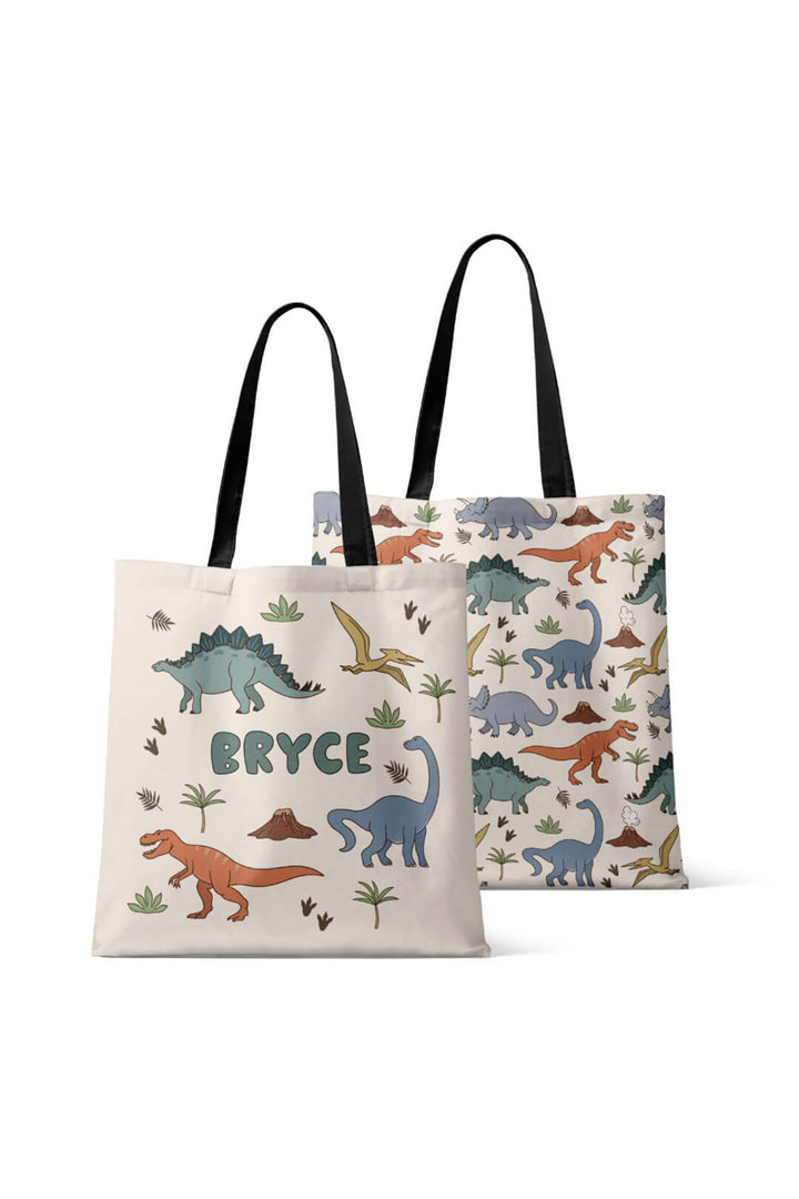 Personalized Tote Bags | Dino Dude