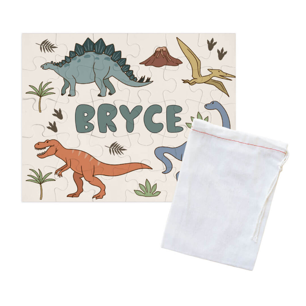 dinosaur personalized puzzle for boys 