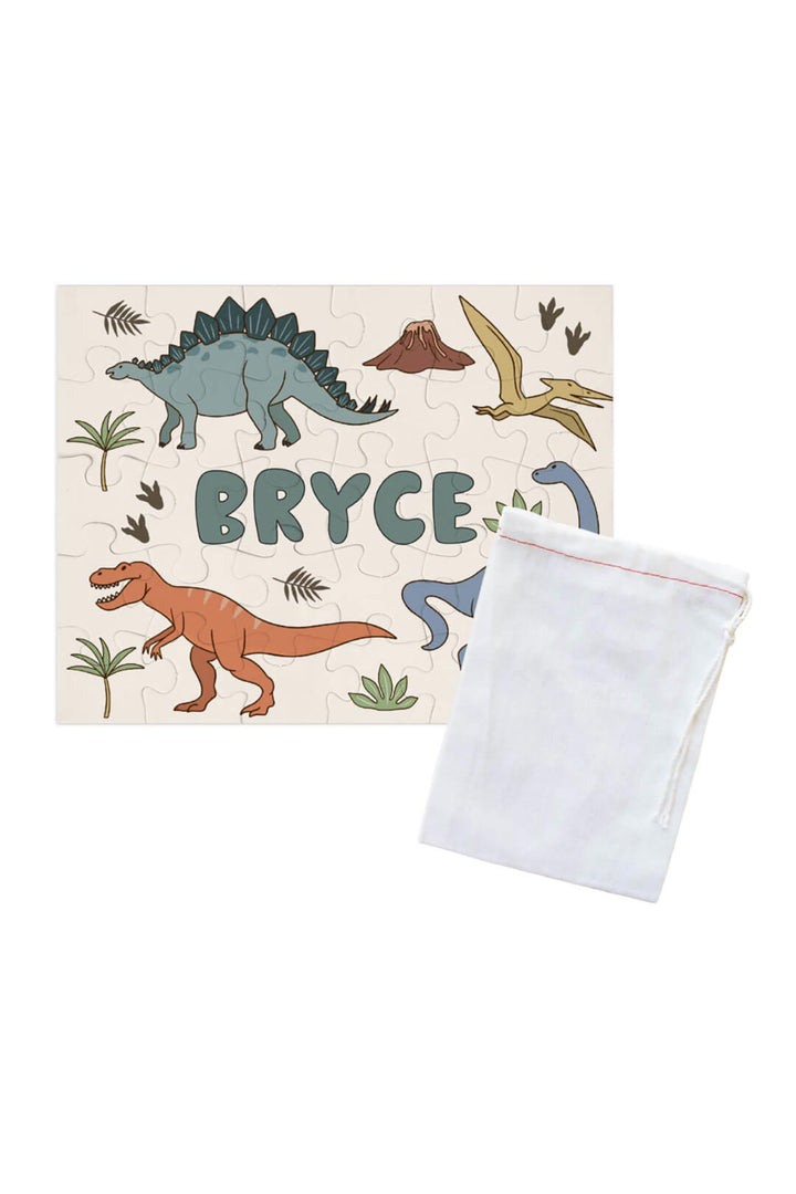 Kids Personalized 30 Piece Puzzle | Dino Dude