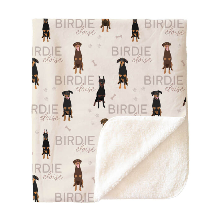 Personalized Kids Blankets | Dog Breeds