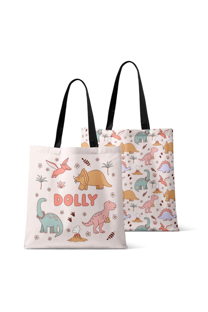Personalized Tote Bags | Dolly's Dinos