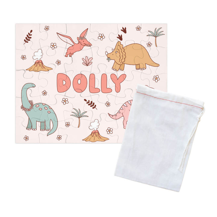 dolly's dinos personalized puzzle for kids 