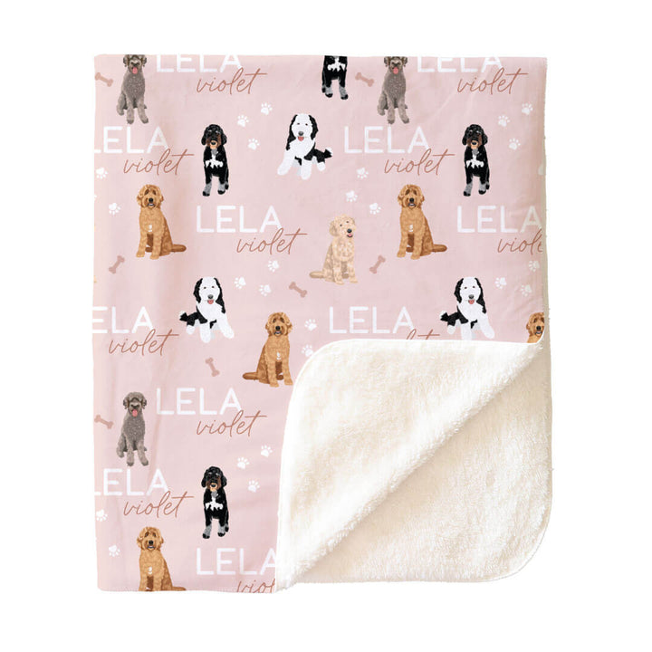 Personalized Kids Blankets | Dog Breeds