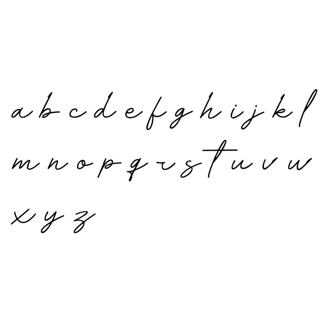 double leaf script font 