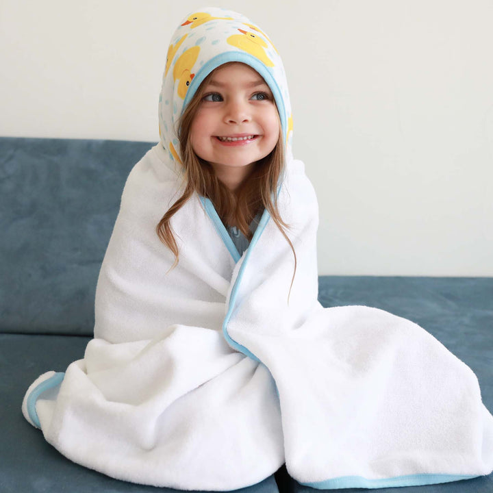 Kids Bamboo Hooded Towels