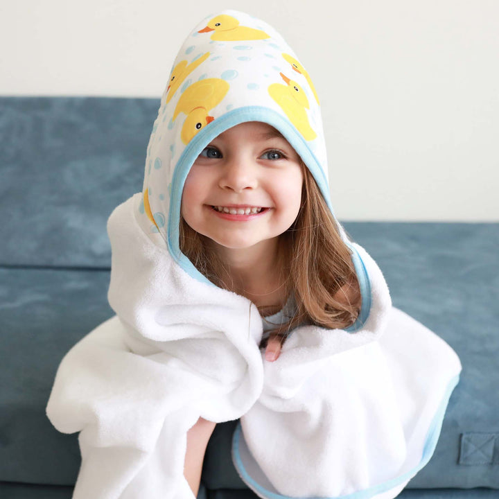 Kids Bamboo Hooded Towels