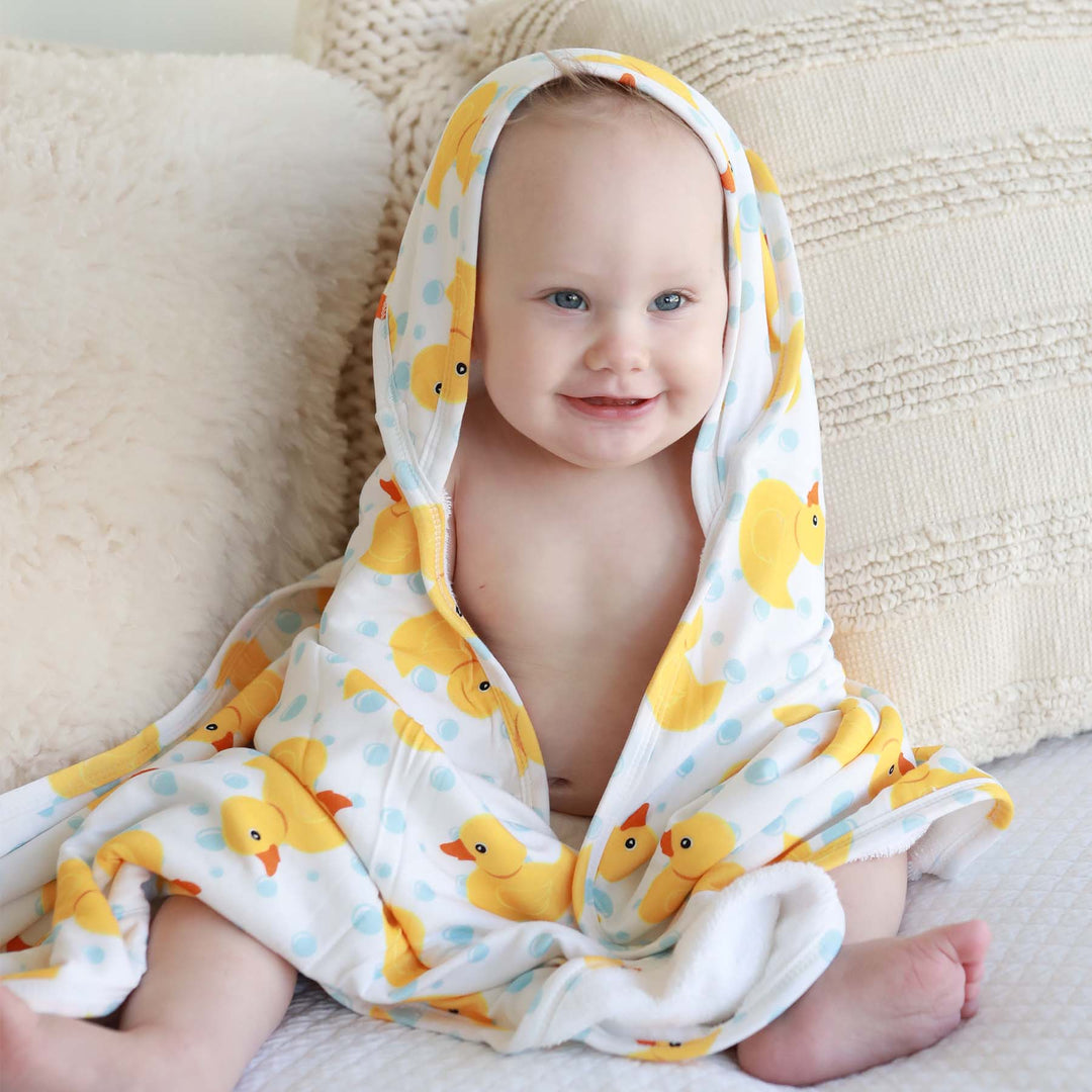 Baby Bamboo Hooded Towels