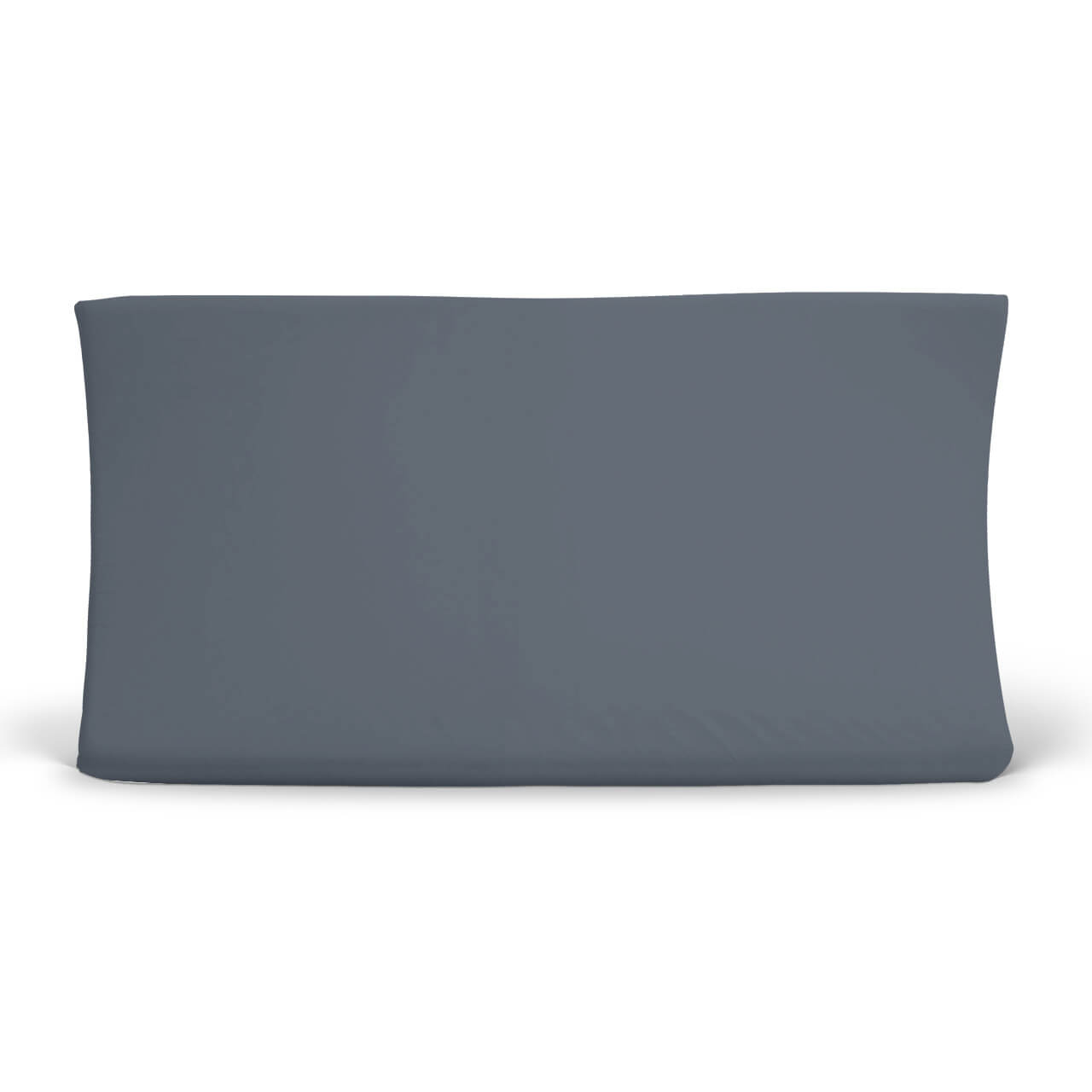 dusty blue changing pad cover