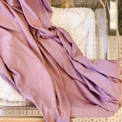 oversized swaddle blanket dusty purple 