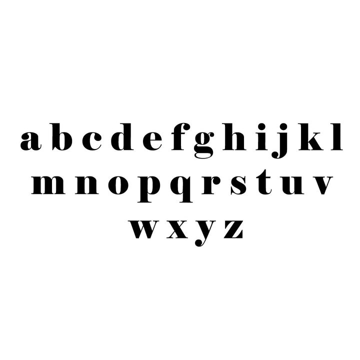 elephant lowercase font