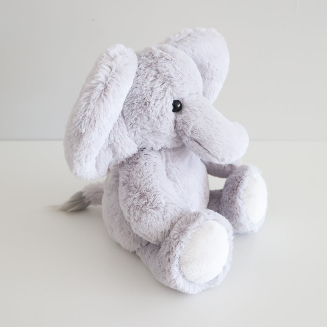 grey stuffed elephant for kids and babies 