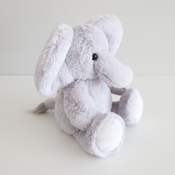 grey stuffed elephant for kids and babies 