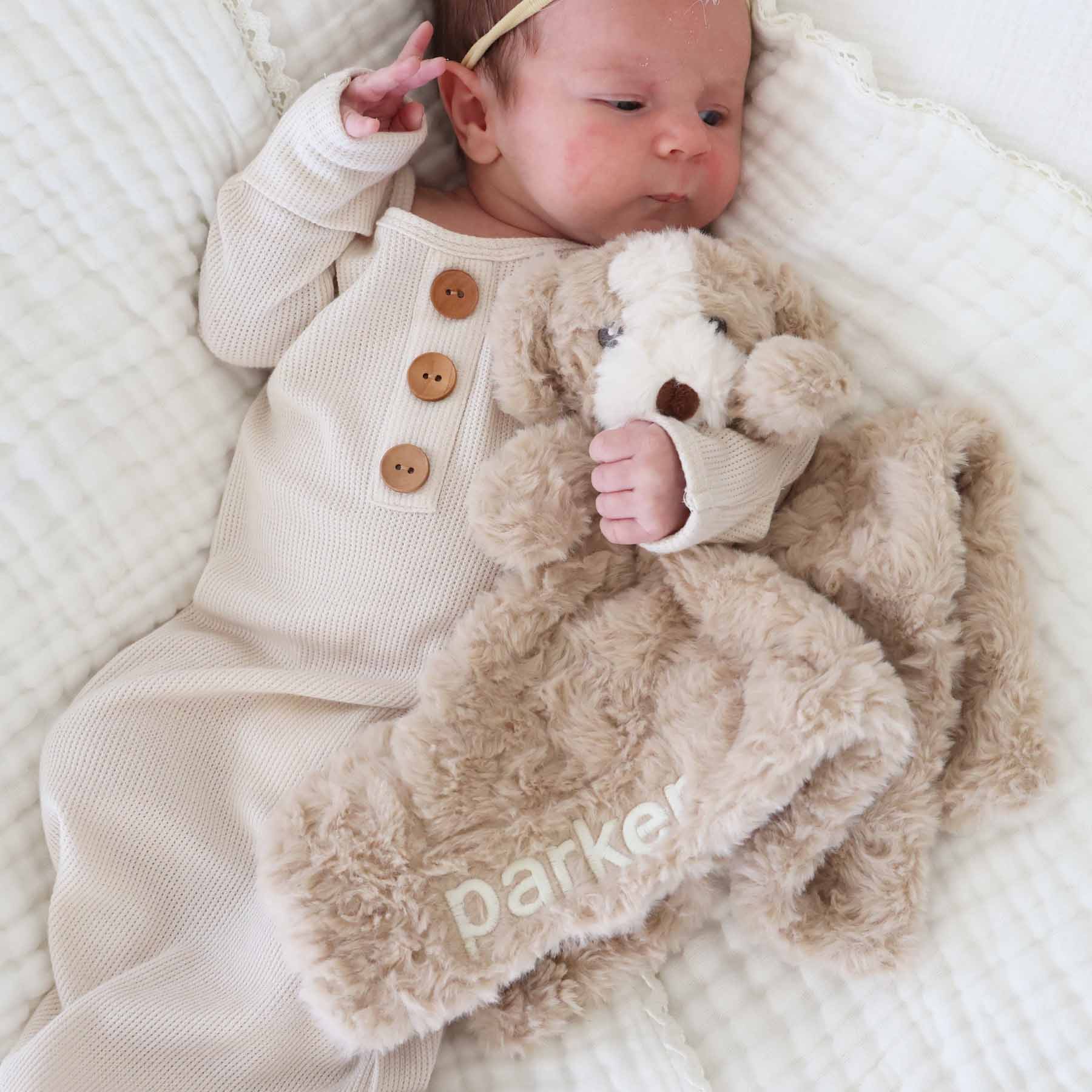 Cuddle Plush Friends Lovey | Parker Puppy