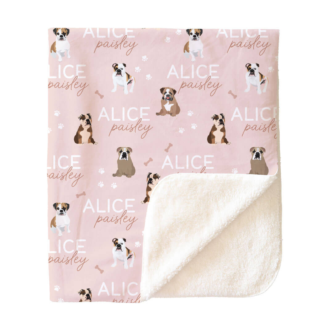 Personalized Kids Blankets | Dog Breeds
