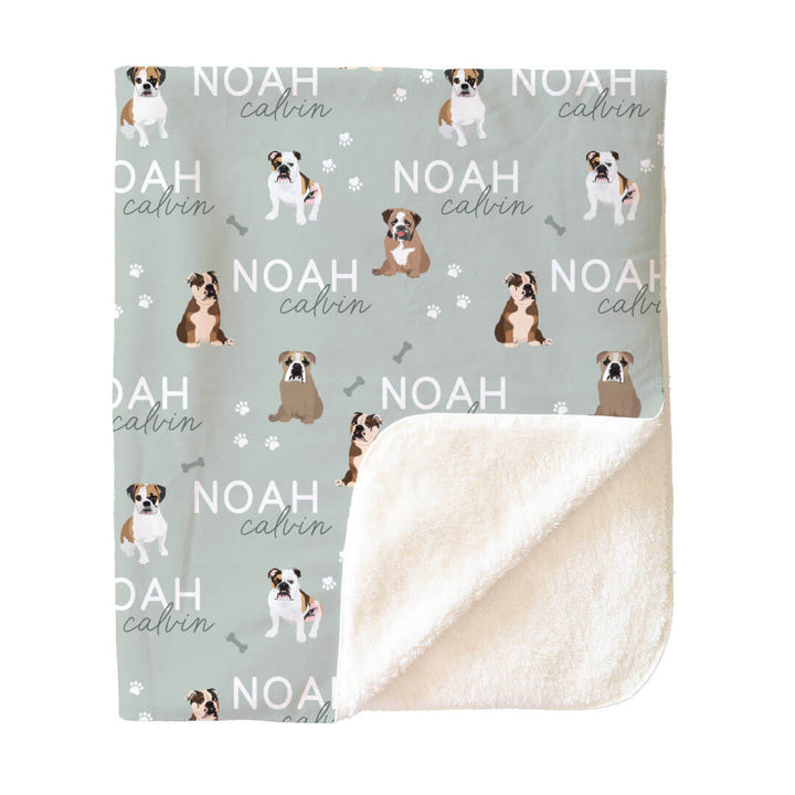 Personalized Kids Blankets | Dog Breeds