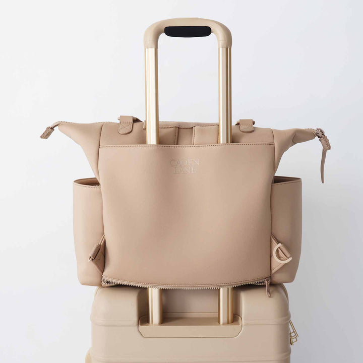 Lane Convertible Diaper Bag Tote | Fawn