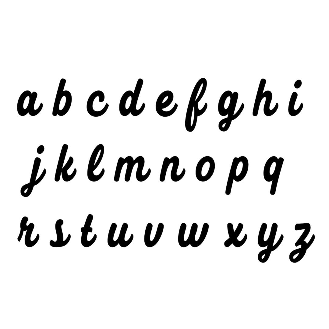 felissha regular all lowercase font