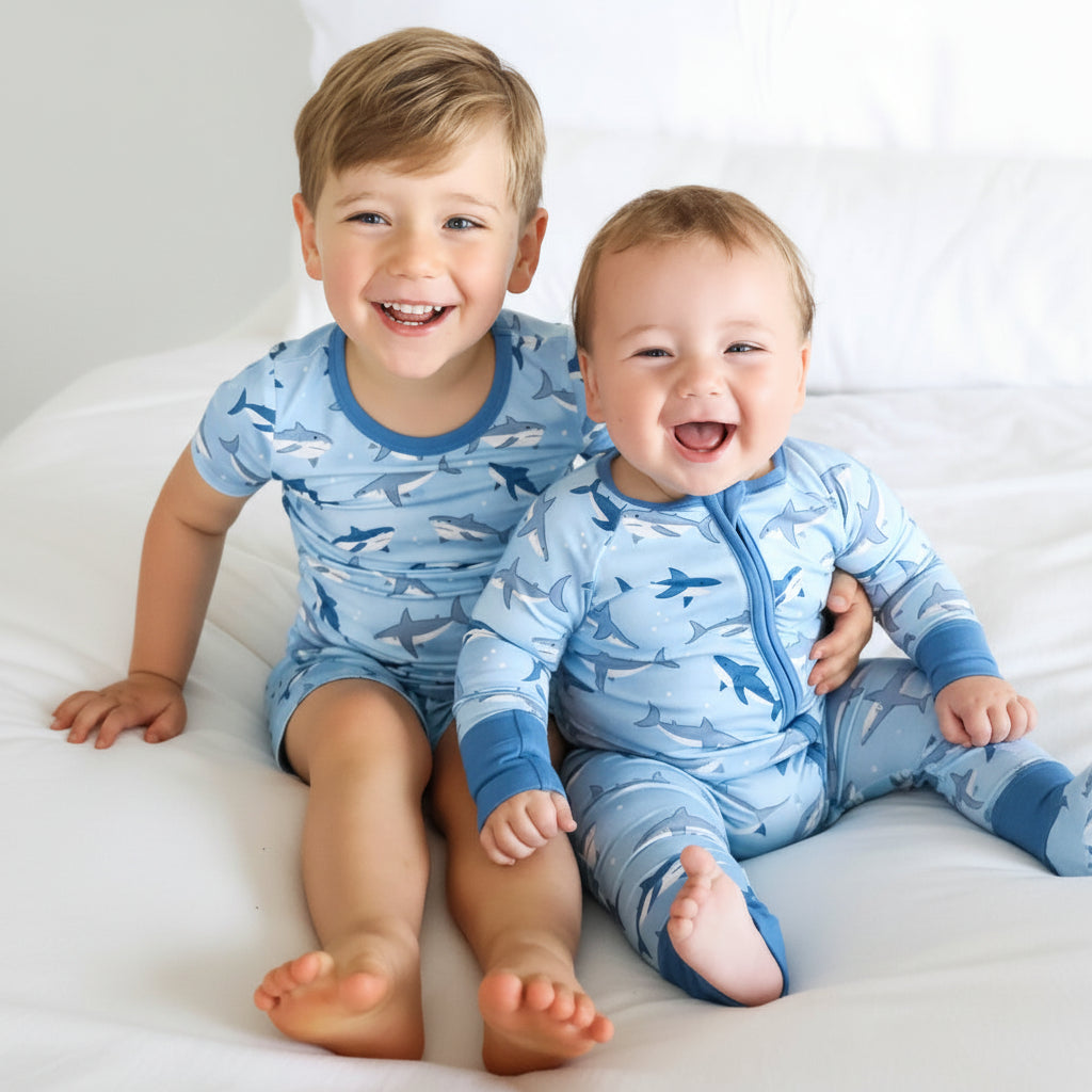 shark pajamas for boys