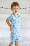 Two Piece Short Pajama Set | Fin Friends