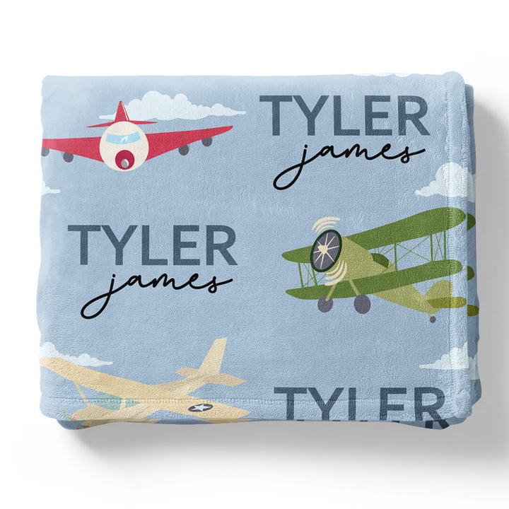 Personalized Themed Blankets for Boys