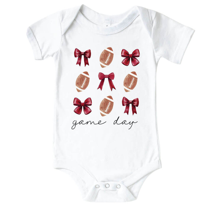 University of Arkansas | Football & Bows Graphic Bodysuit