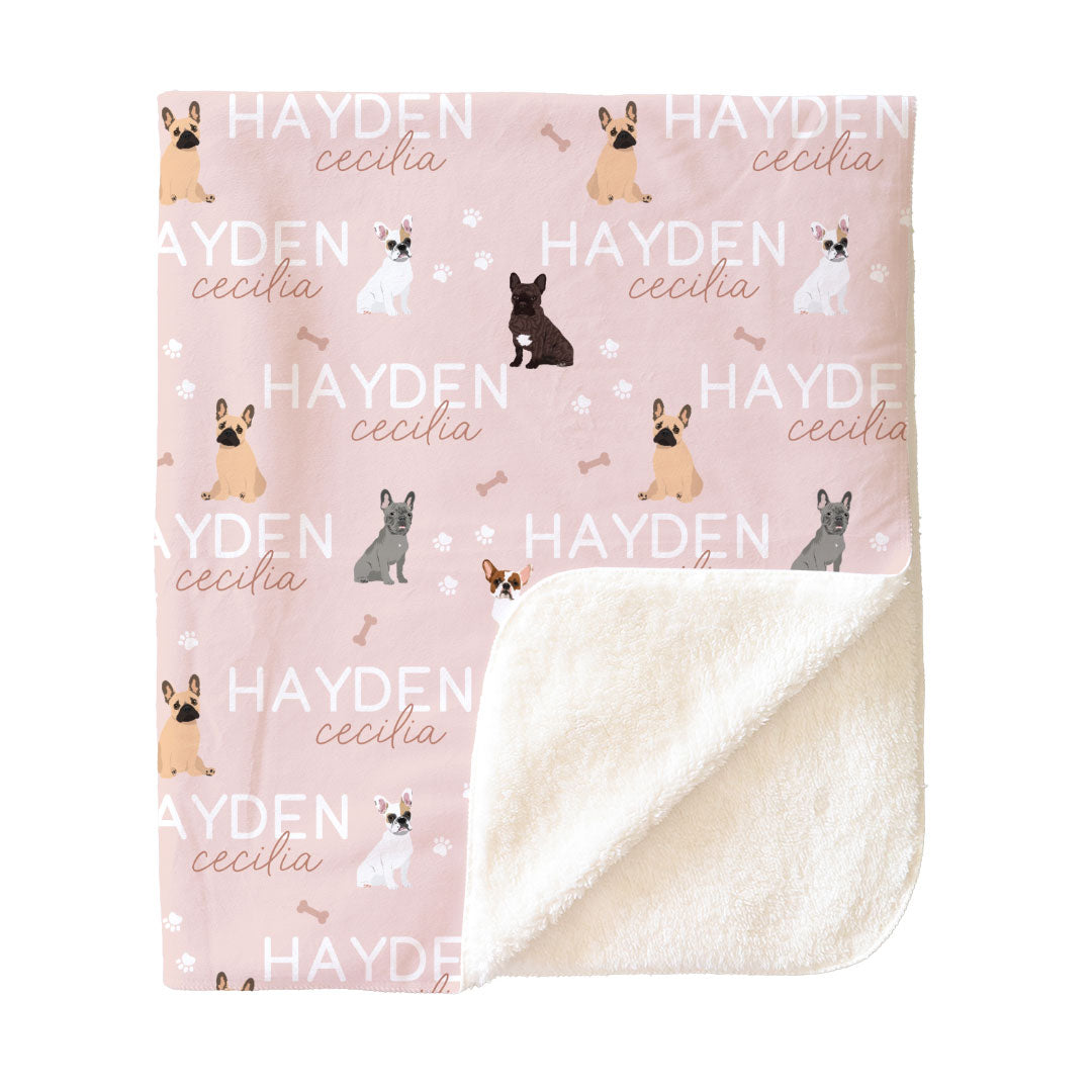 Personalized Kids Blankets | Dog Breeds
