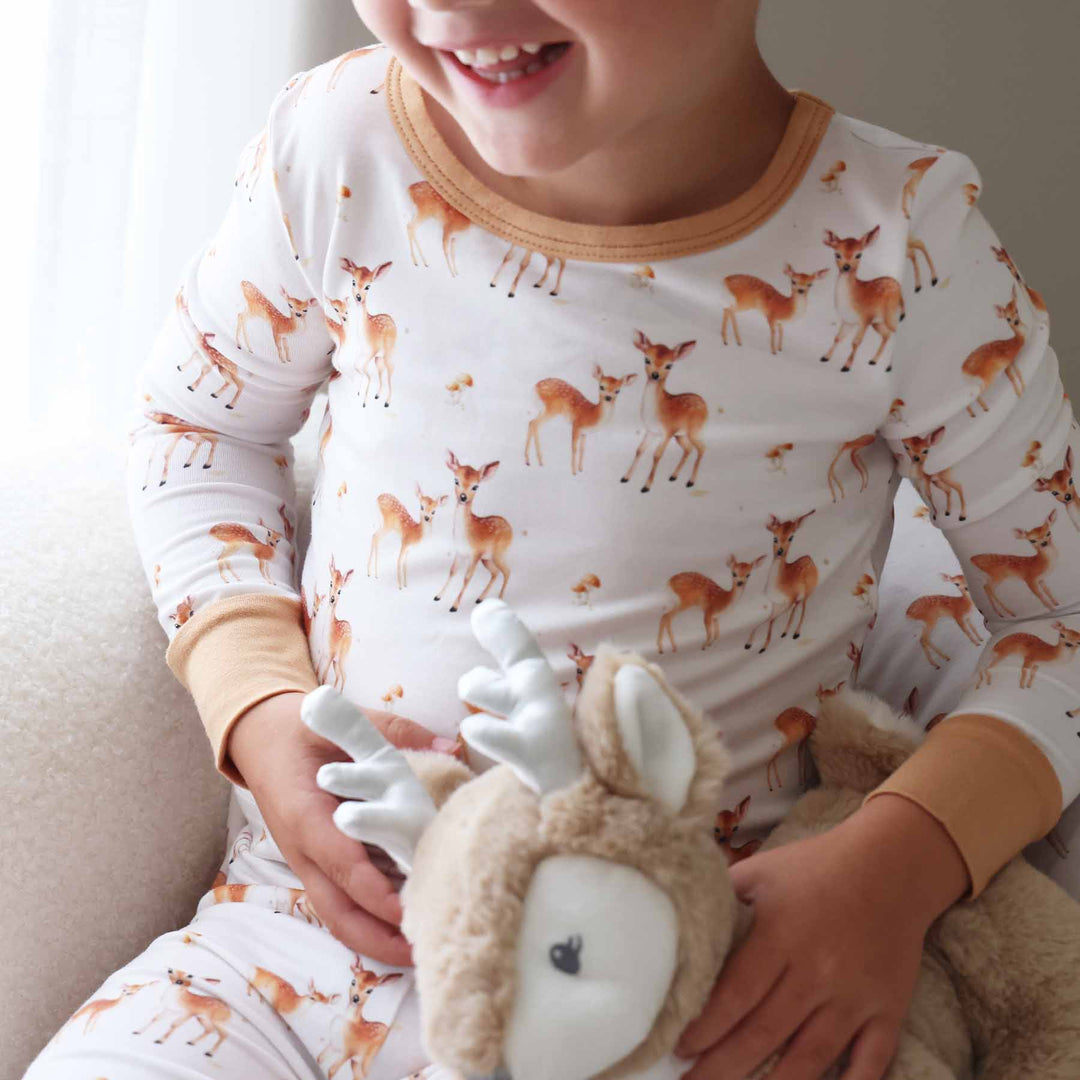 fawn kids pajama set 