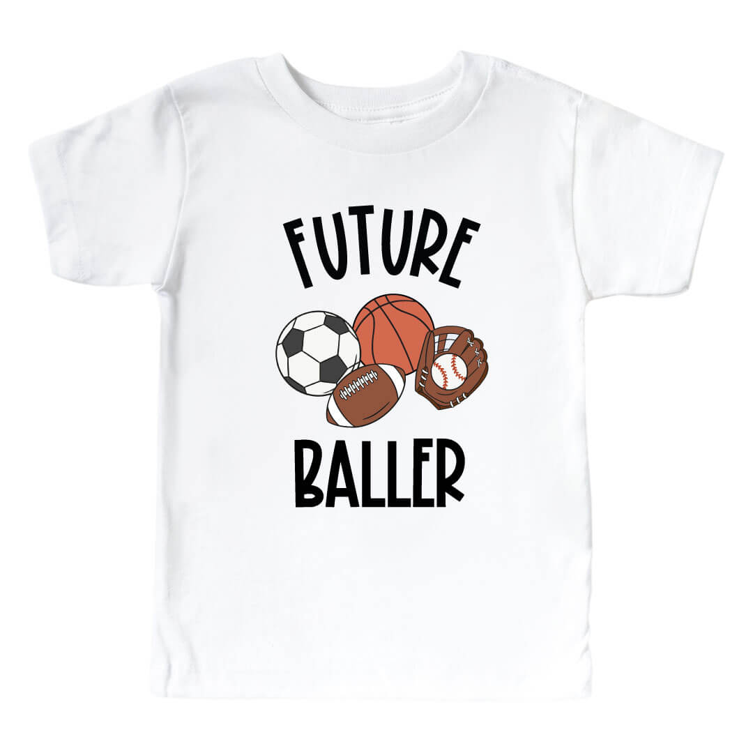 future baller kids graphic tee 