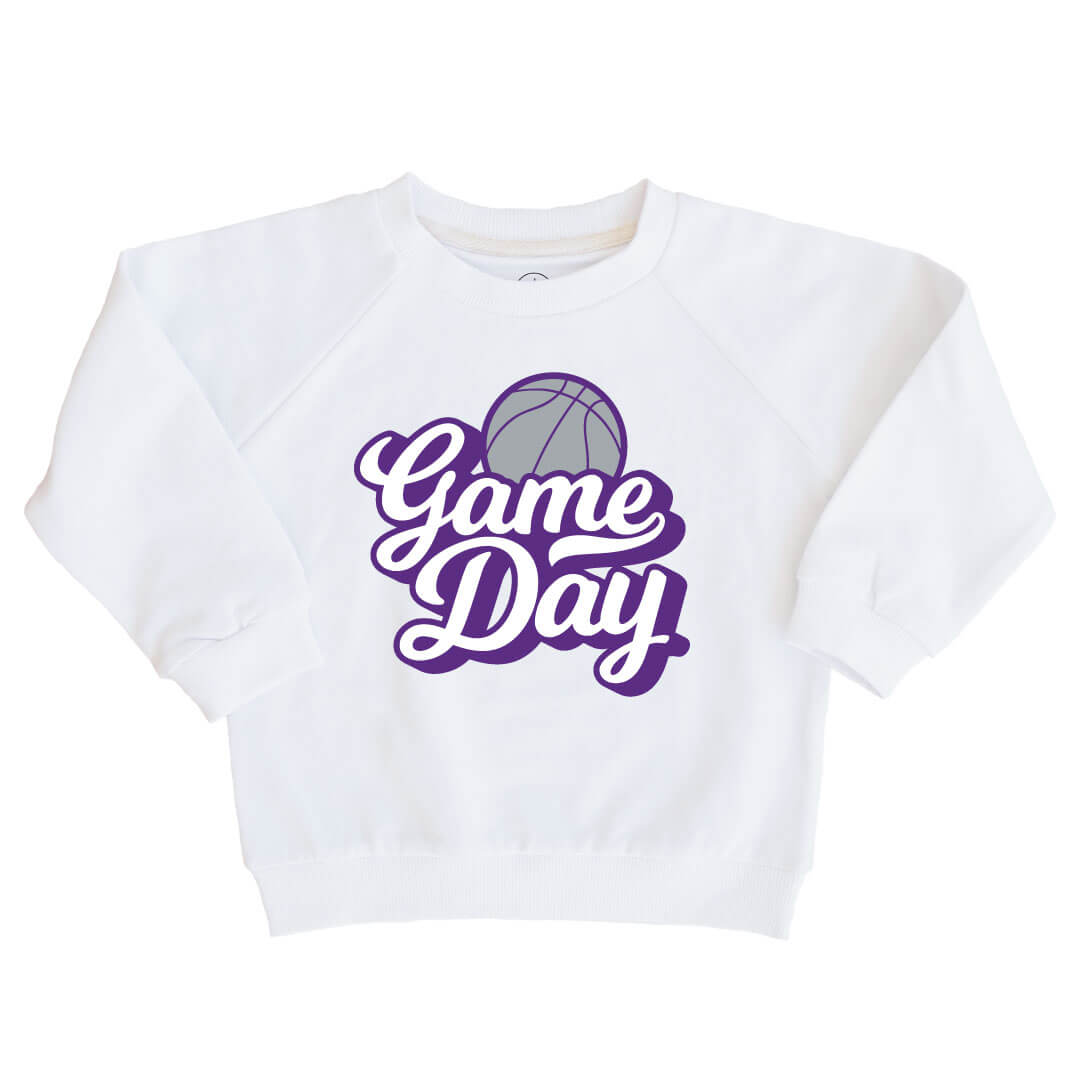 game day kids graphic sweatshirt tcu