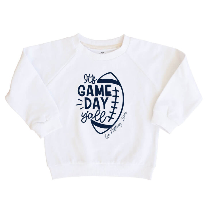 The Pennsylvania State University | Footballs & Bows Kids Graphic Sweatshirts