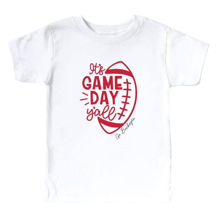 The Ohio State University | Footballs & Bows Kids Graphic Tee