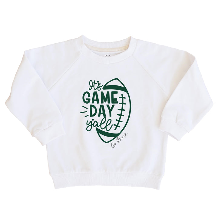 Baylor University | Footballs & Bows Kids Graphic Sweatshirts