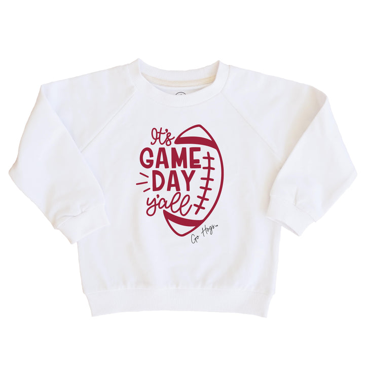 University of Arkansas | Football & Bows Kids Graphic Sweatshirts